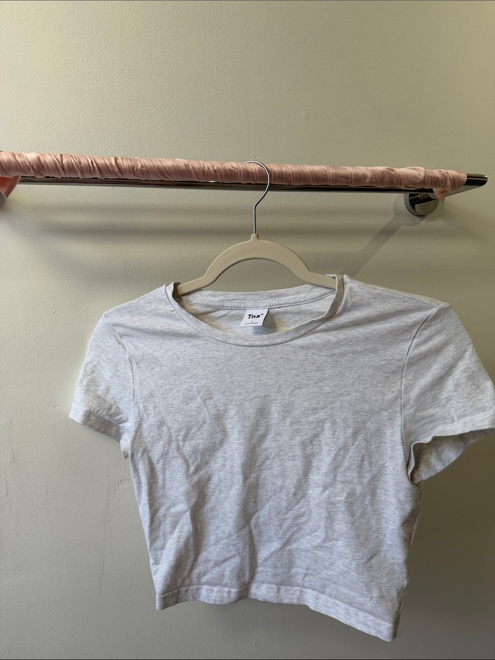 TNA Light Gray Crewneck Tee
